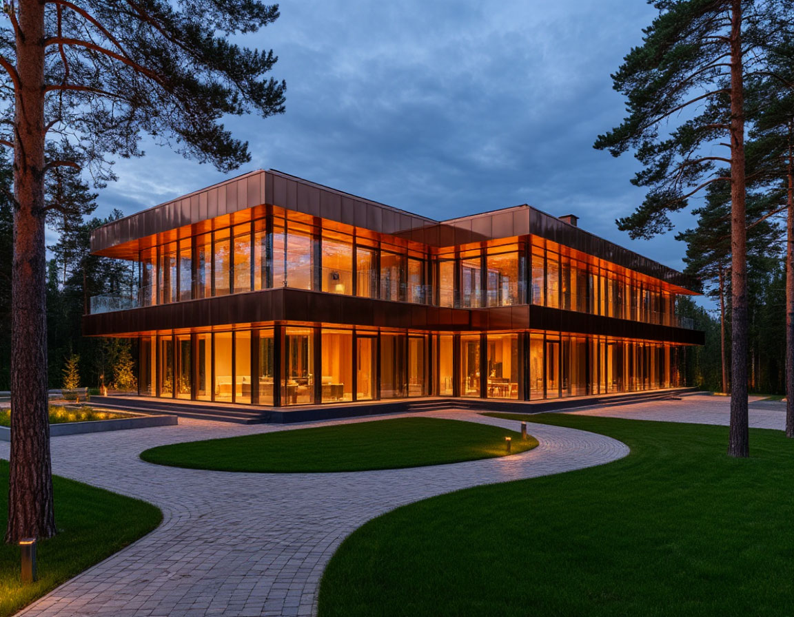 Шикарный современный особняк под ключ