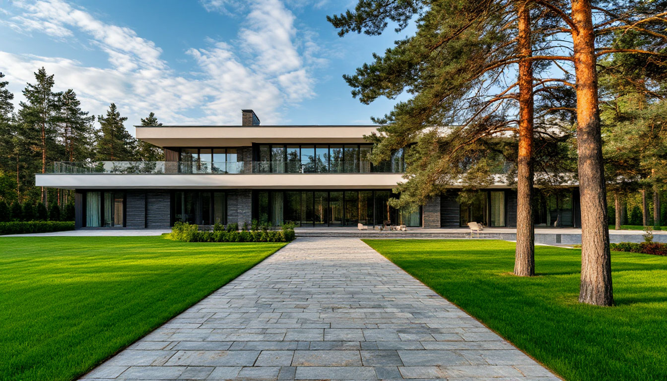 ВИП резиденция большой площади под ключ