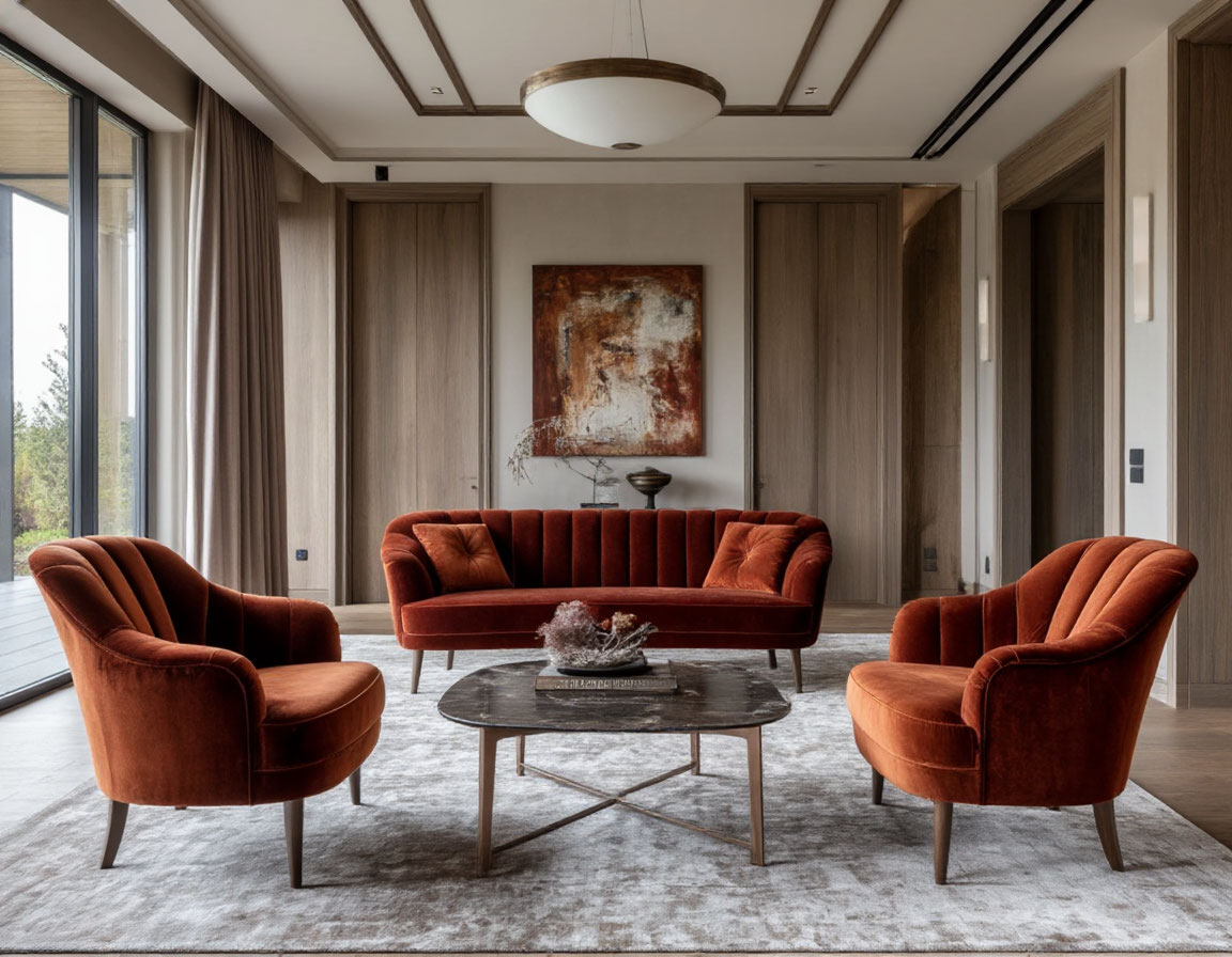 Отделка элитного коттеджа фото